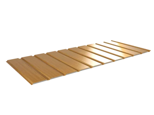 Pruszyński podbitka z blachy trapezowej T-7P bez perforacji
